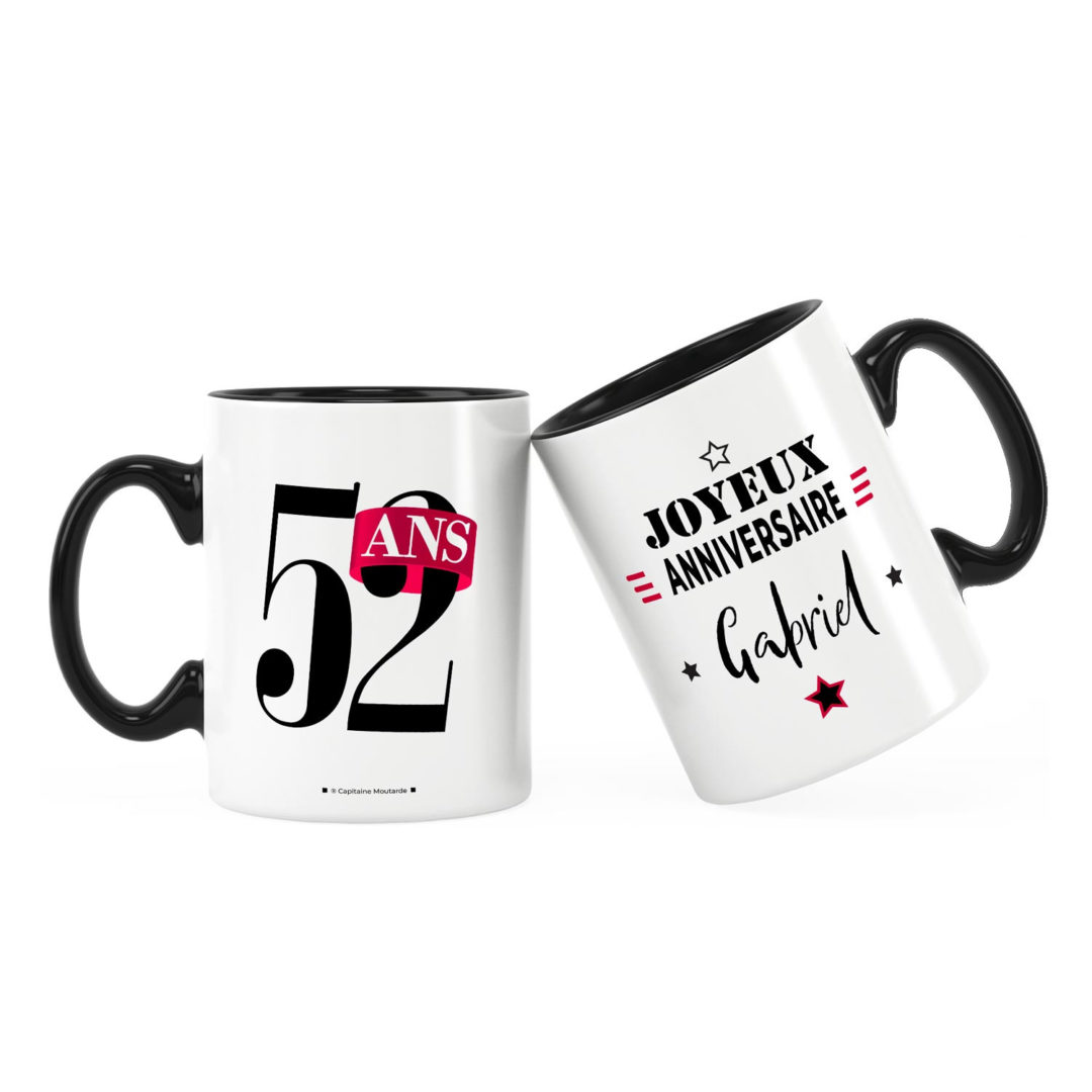 Cadeau d'anniversaire Idée cadeau mug pour anniversaire