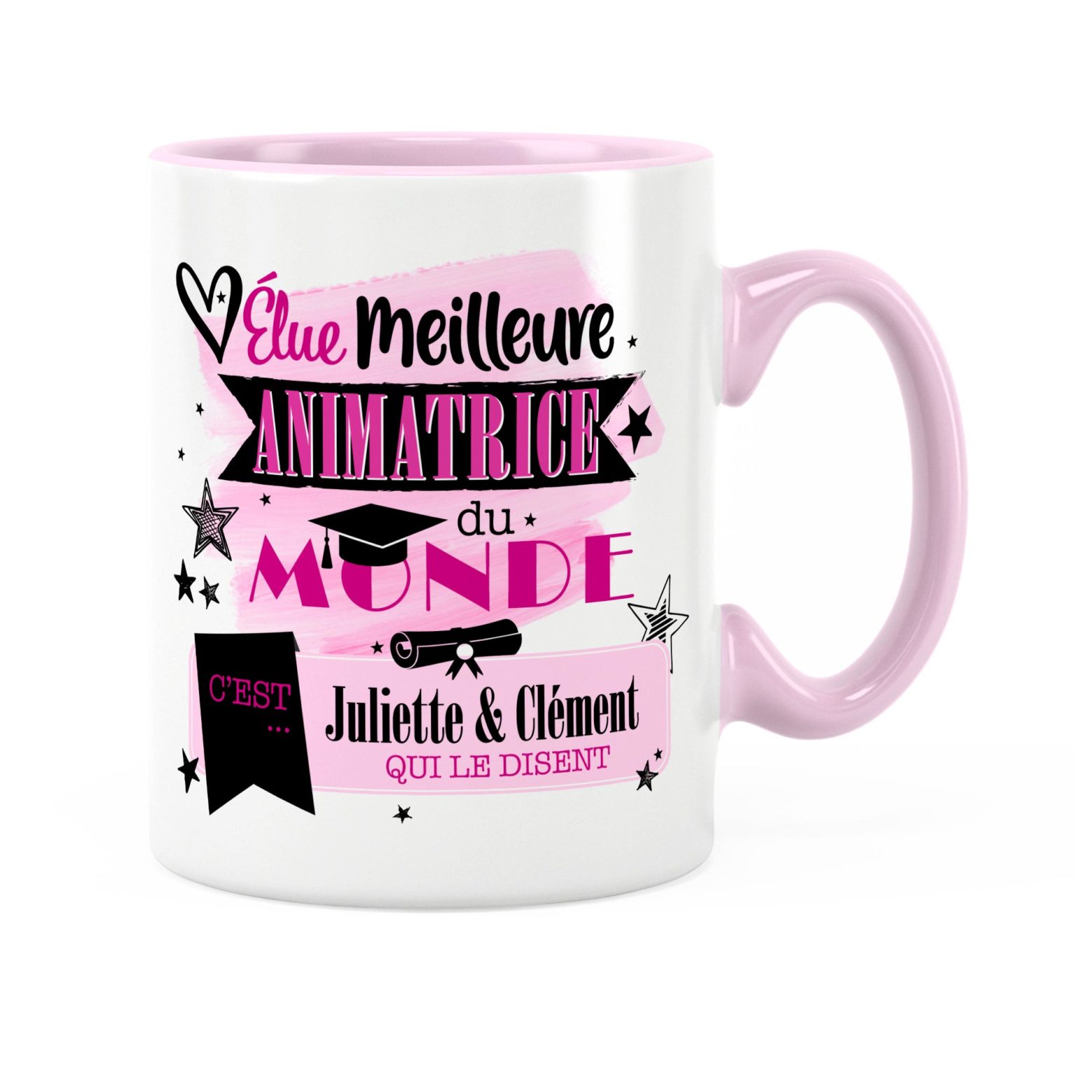 Cadeau animatrice Idée cadeau mug élue meilleure animatrice