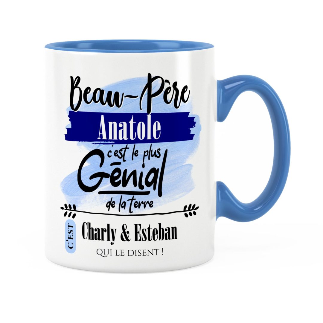 Cadeau beaupère Idée cadeau de mug beaupère génial