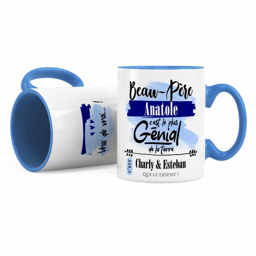 Cadeau beau-père | Idée cadeau de mug beau-père génial