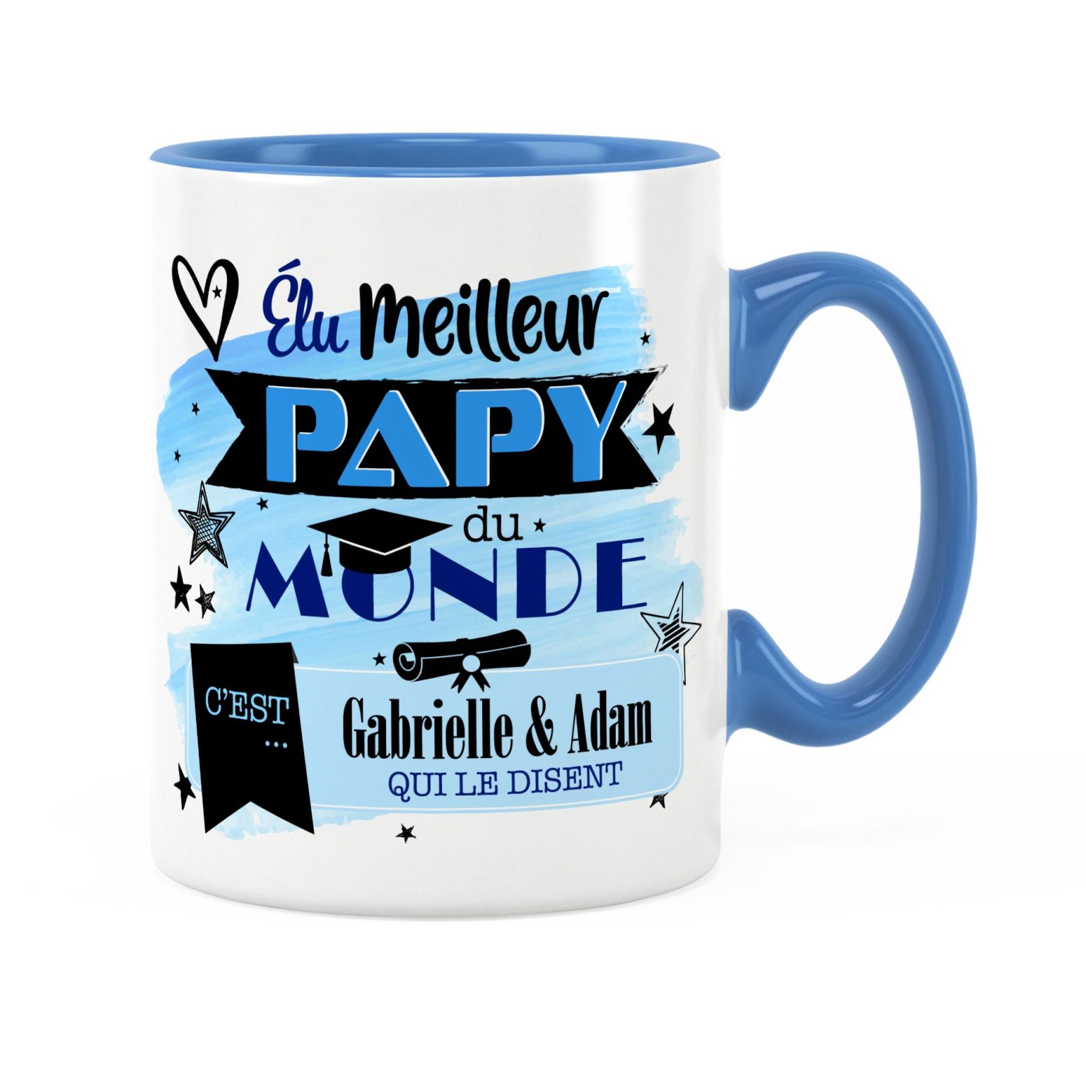 Cadeau papy Idée cadeau de mug meilleur papy du monde