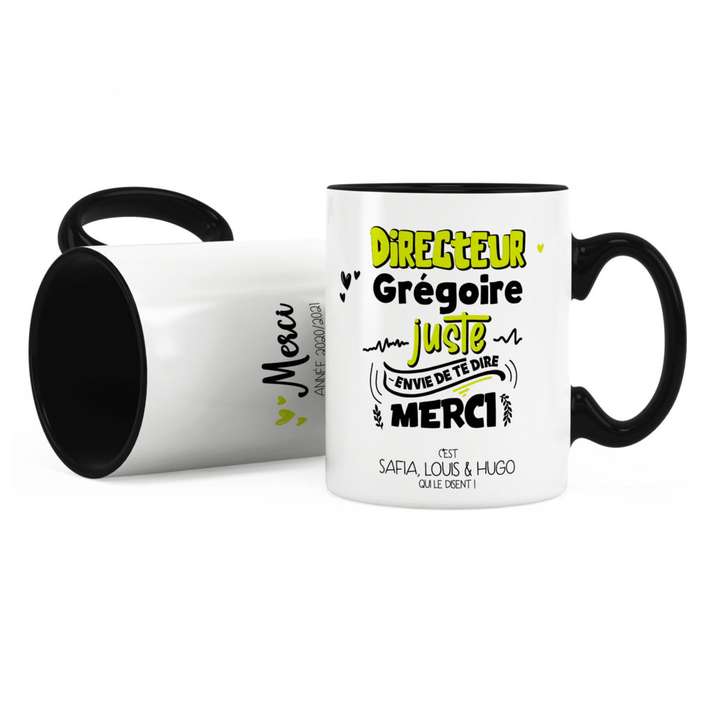 Cadeau directeur Idée cadeau mug pour directeur te dire merci